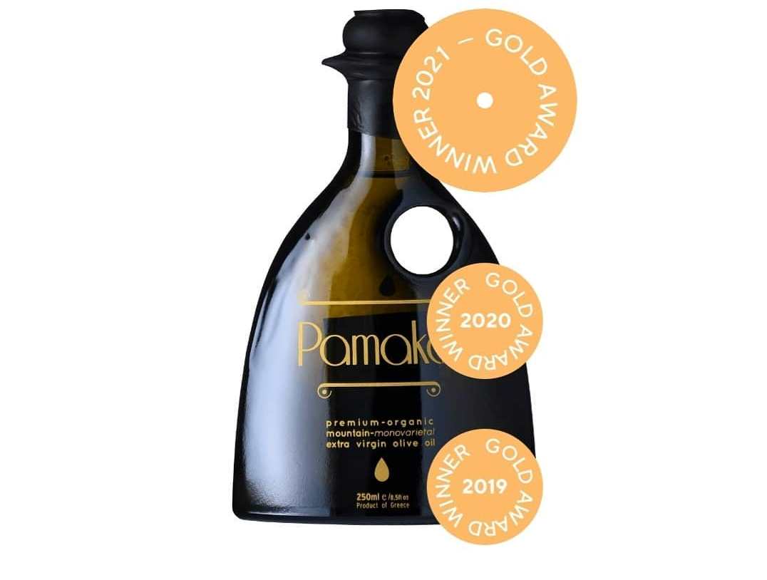 Pamako Bio Ultra Premium Monovarietal-Mountain Extra Virgin Olivenöl Ernte 2023/24 MdH 25.05.2025 250 ml