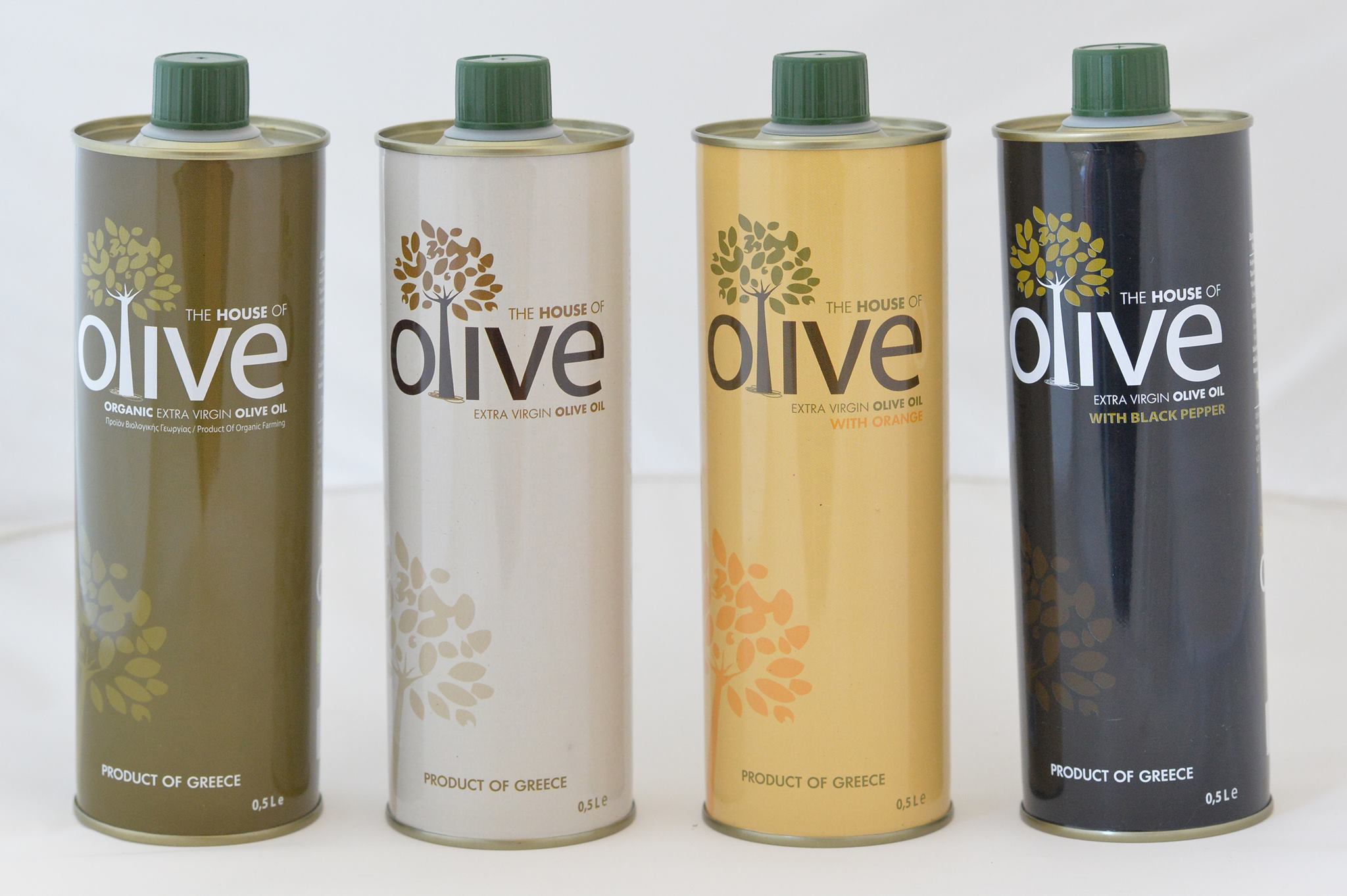 The House Of Olive, Premium Olivenöl mit Orangenaroma Ernte 2024/25, 500 ml