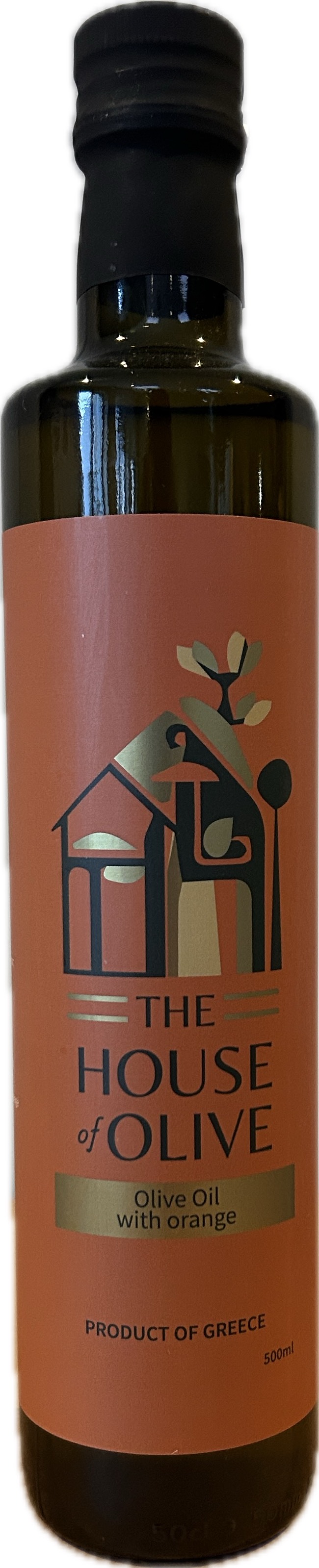The House Of Olive, Premium Olivenöl mit Orangenaroma Ernte 25/26, 500 ml