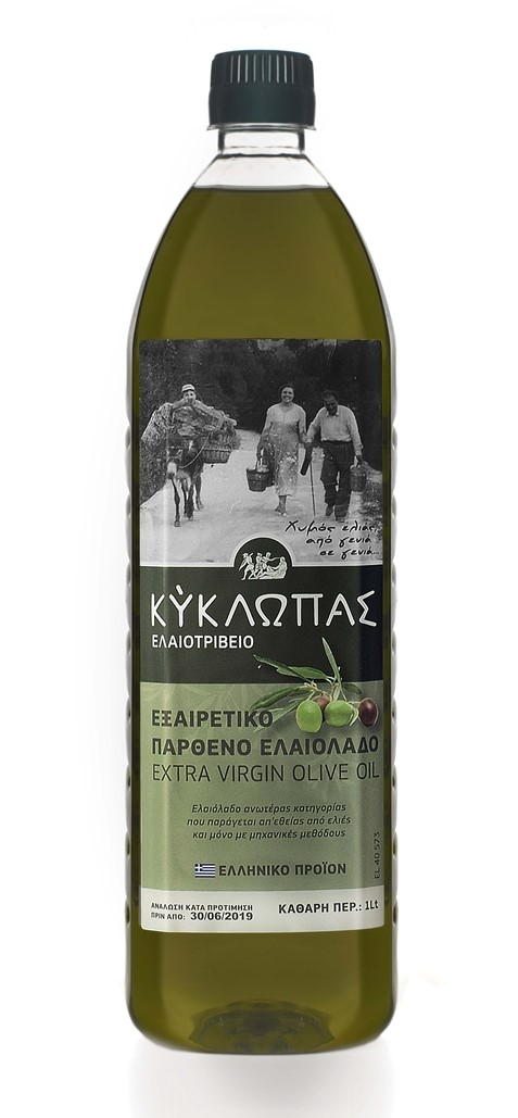 Kyklopas-1-Lirer-PETg8GCwX6ci1WCN Kyklopas Extra Natives Olivenöl Cooking Ernte 24/25, 1 Liter PET