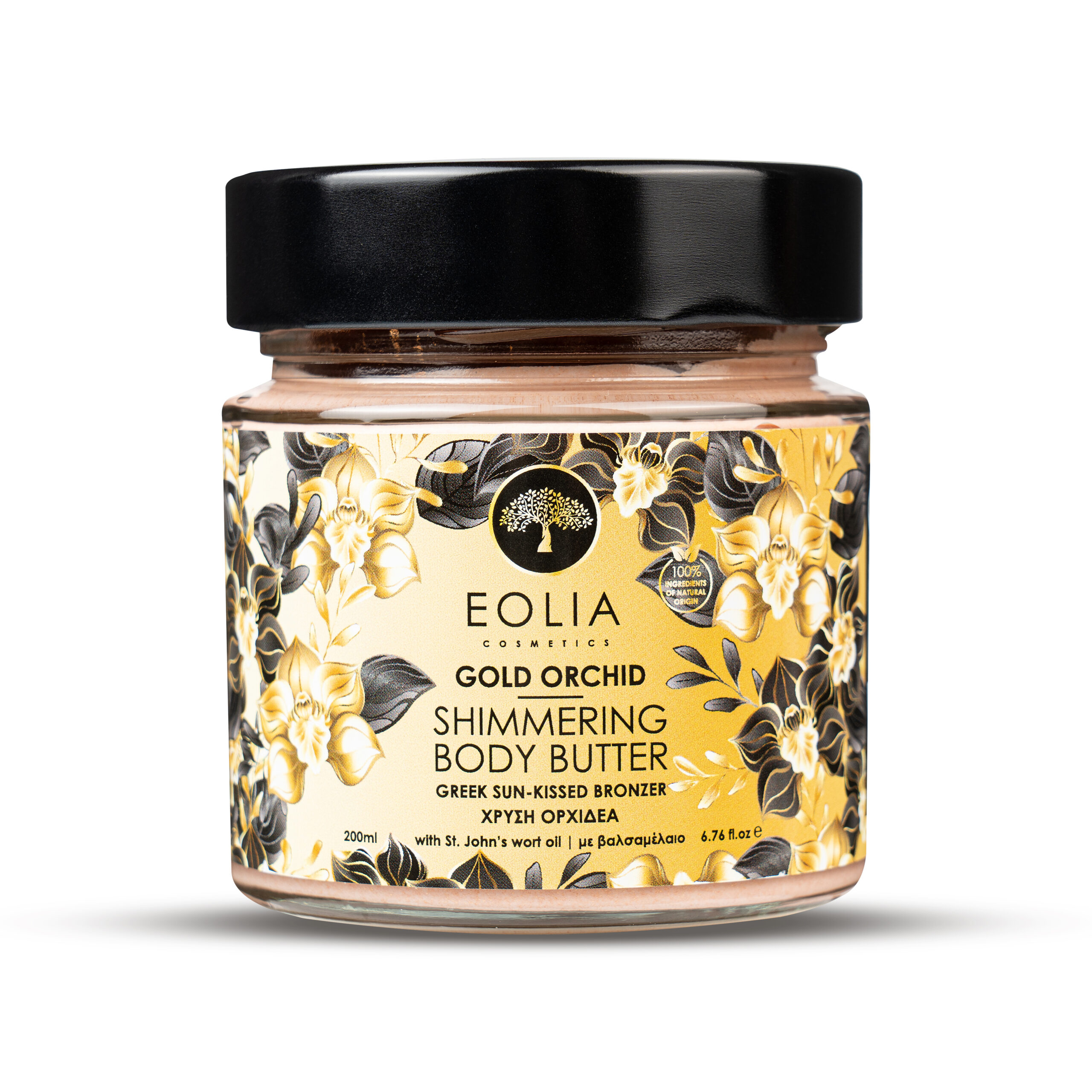 EOLIA Shimmering Body Butter Golden Ochidee, 200 ml
