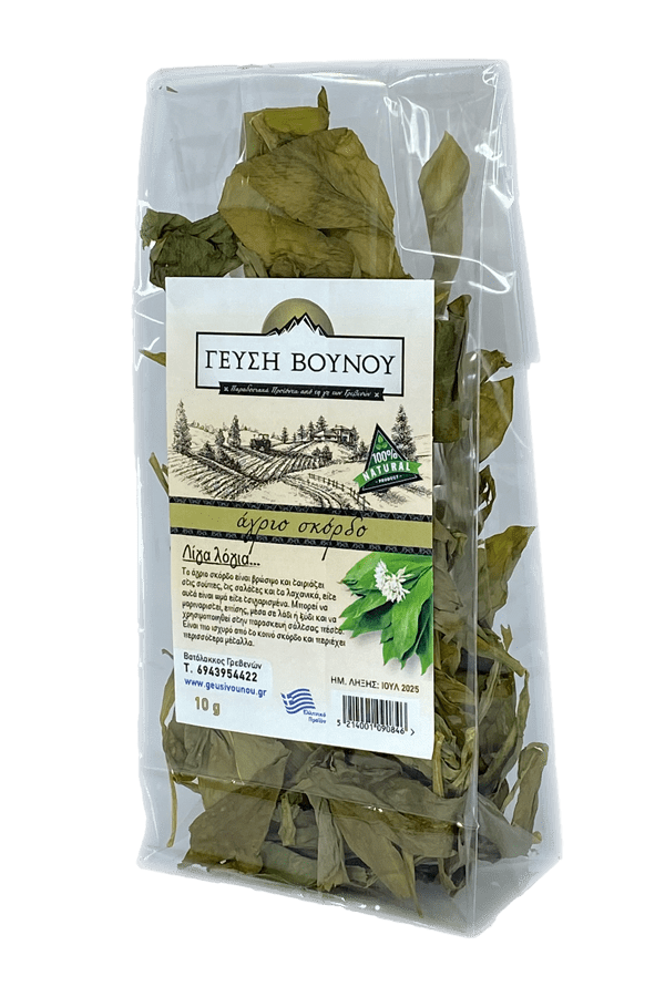 Bärlauchblätter (Wilder Knoblauch) 100% natürlich getrocknet, 10 g