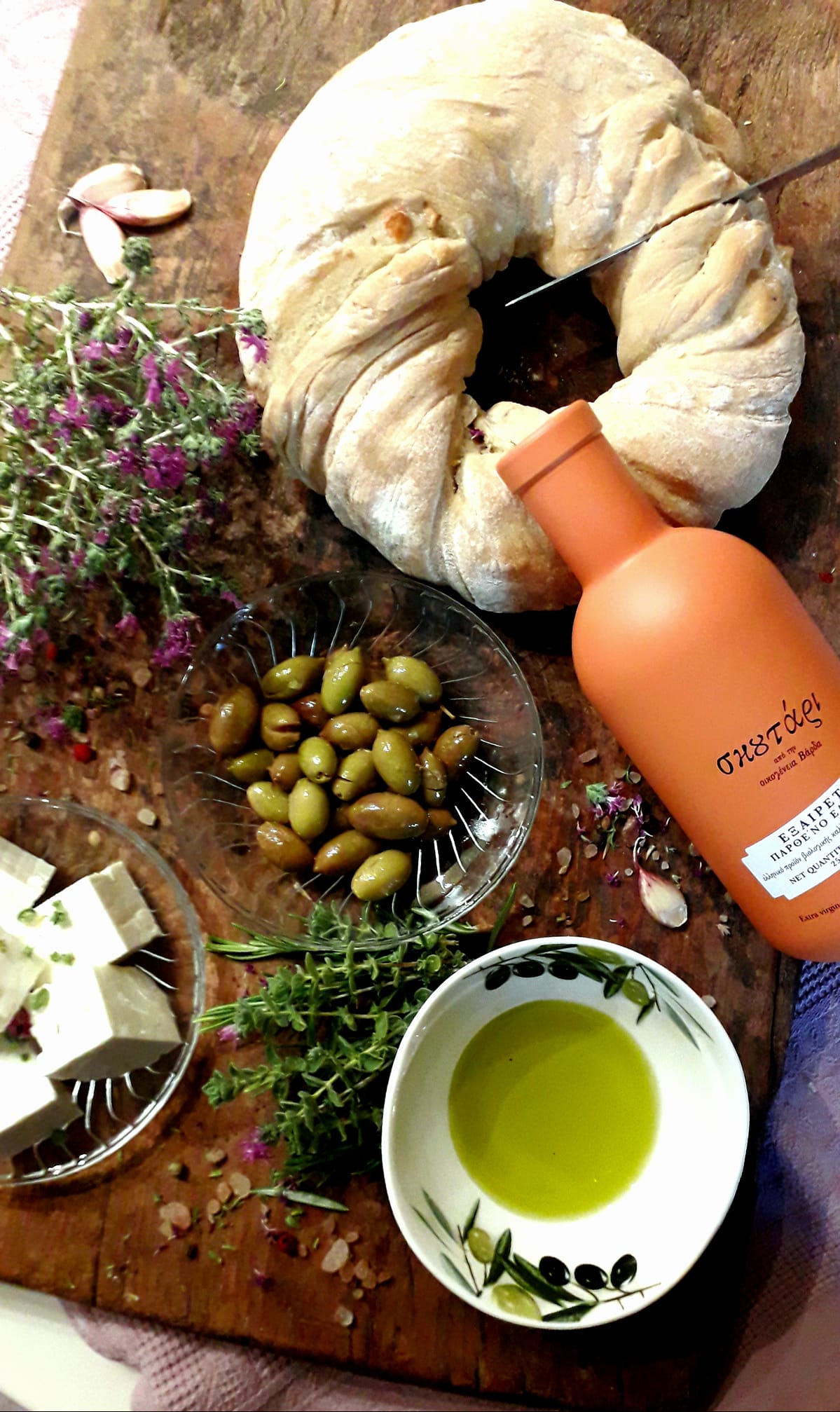 Skoutari-l-und-Brot Skoutari - Ultra Premium Bio Olivenöl aus Kreta- Reich an Polyphenolen Neue Ernte 24/25, 500 ml