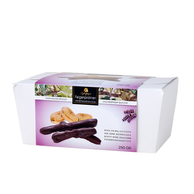 "Sykofagos" Feigenpralinen mit Zartbitterschokolade, 250 g