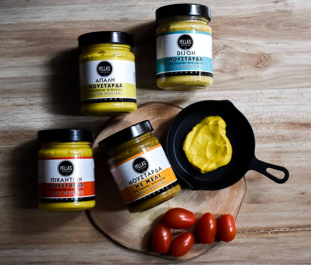 Pella-s-SenfsortenLtKualKLs41Sg Premium Senf Pikant  "Pella´s", 270 g