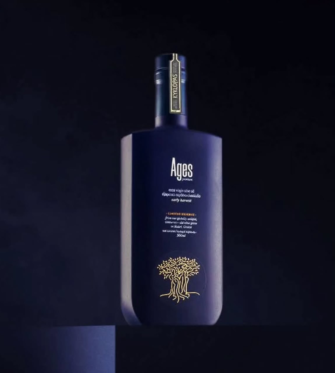 Kyklopas Ages Premium Olivenöl Agoureleo Limited Reserve Neue Ernte 25/26, 500 ml
