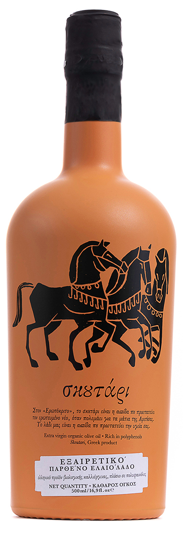 Skoutari - Ultra Premium Bio Olivenöl aus Kreta- Reich an Polyphenolen Neue Ernte 24/25, 500 ml