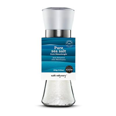 ´Salt Odyssey´ Reines Meersalz aus Messolonghi Keramikmühle, 200 g