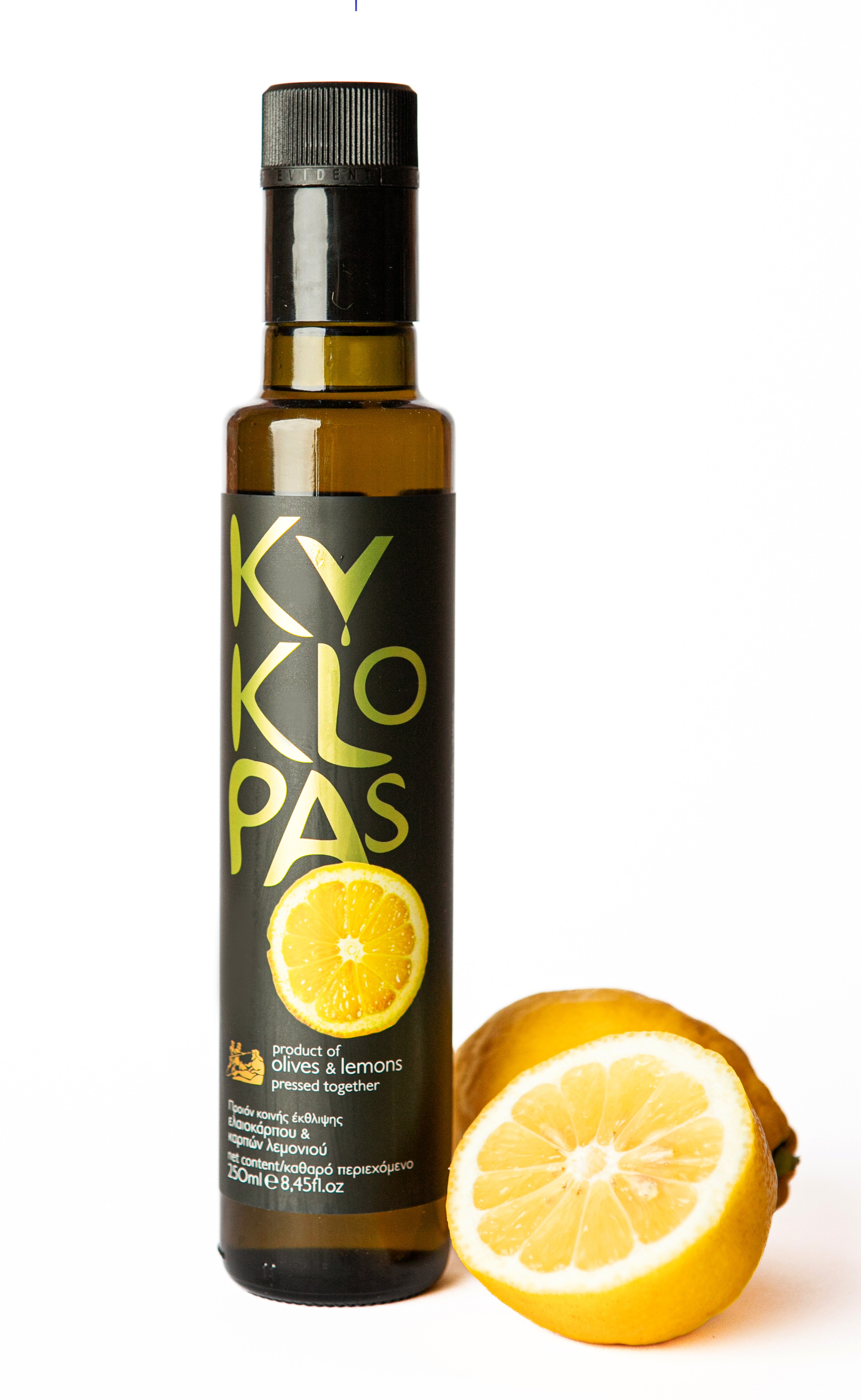 Kyklopas Premium Olivenöl Dressing Zitrone Ernte 23/24, 250 ml