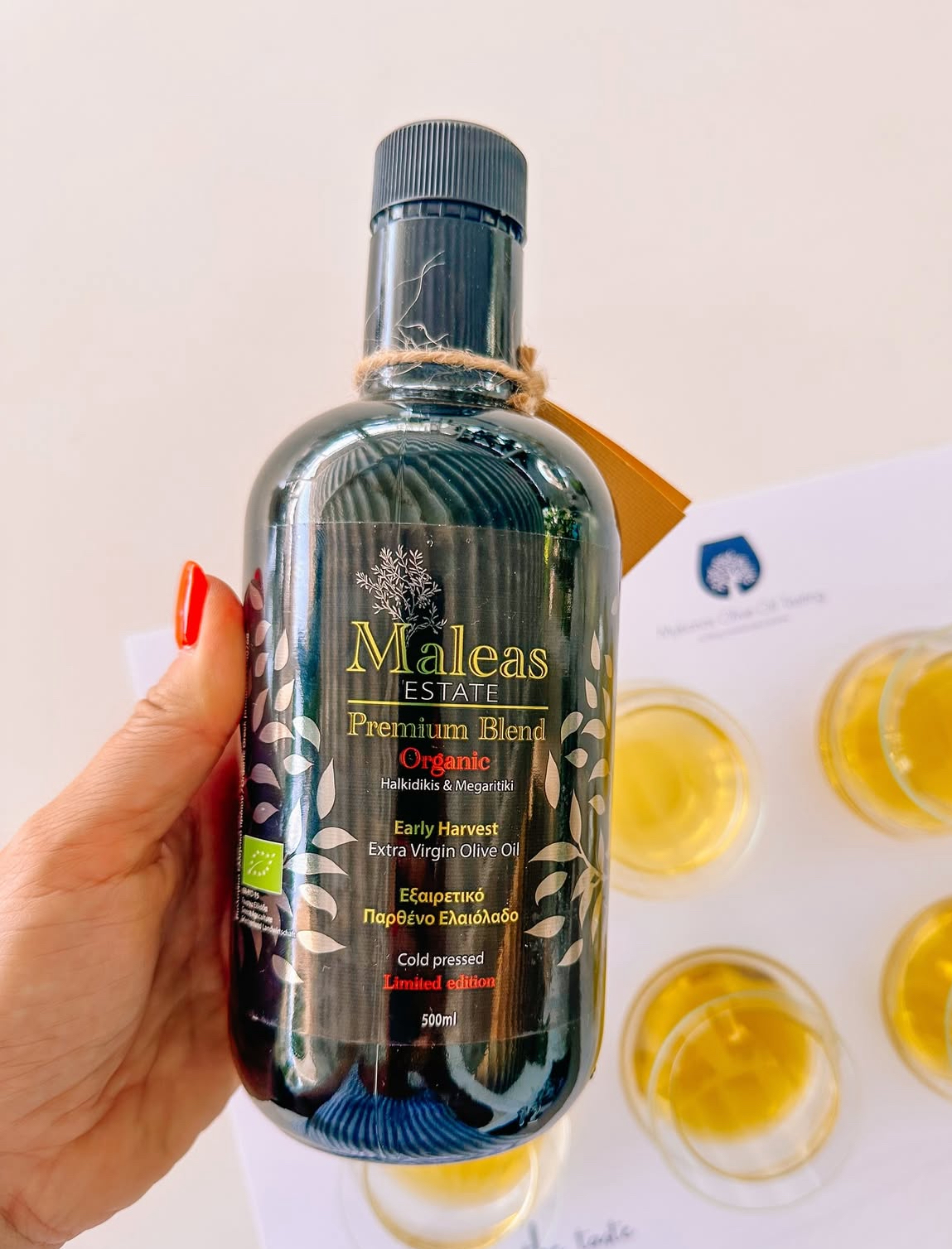"Maleas Estate" Bio Premium Blend Agoureleo limitiert Neue Ernte 2025/26, 500 ml