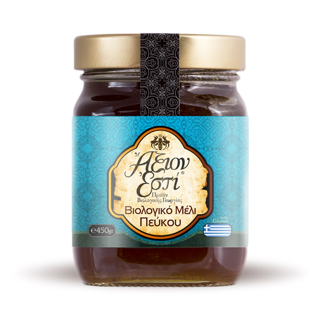 "Axion Esti" BIO Pinien Honig aus Euböa, 450 g