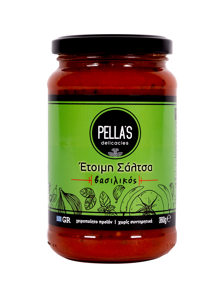 Tomaten Sauce mit Basilikum, ready-to-serve, 360 g