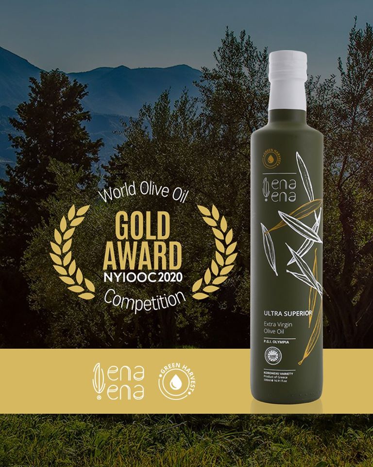 "Ena Ena" Superior Ultra high polyphenol Olivenöl, 500 ml
