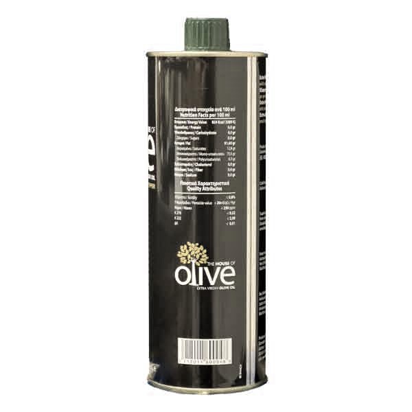 The House Of Olive, Premium Olivenöl Manaki mit black Pfeffer Ernte 2023/24, 500 ml MHD 01.06.2025