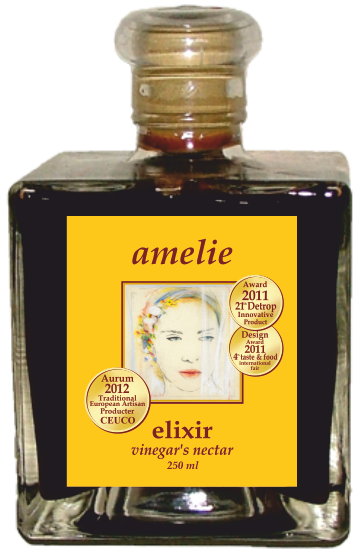 Essig-Elixir «Amelie» Familie Vaimakis-stapelbar, 100 ml