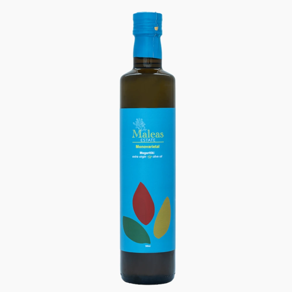 "Maleas" Organic Monovarietal EVOO Megaritiki Ernte 2023/24!, 500 ml MHD 06.2025