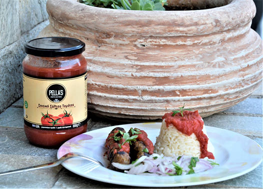 Griechische Tomatensauce aus frischen Tomaten, 690 g