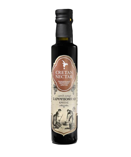 Cretan Nectar Carob Sirup - Johannisbrotsirup, 250 ml
