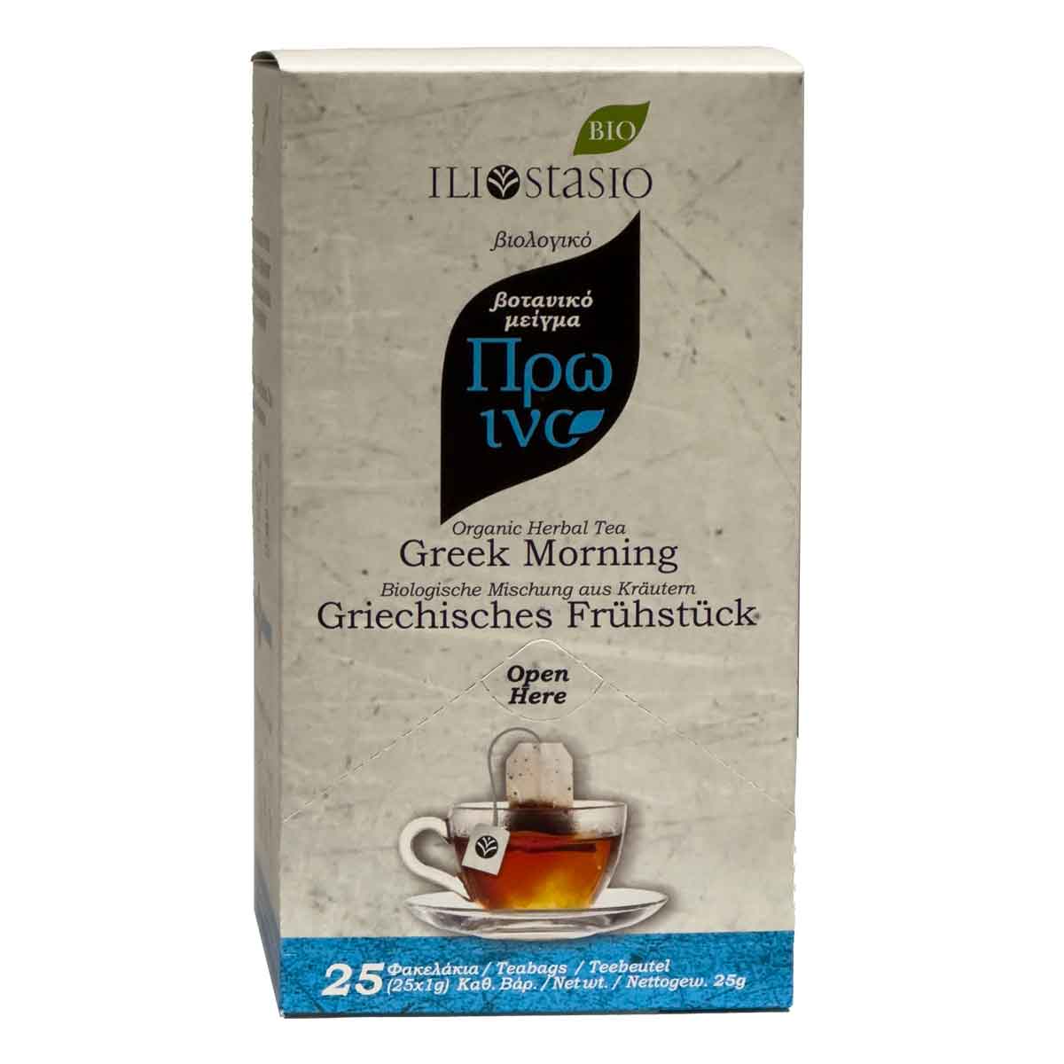 Kretischer BIO Frühstückstee "Iliostasio", 25 Teebeutel 25 g