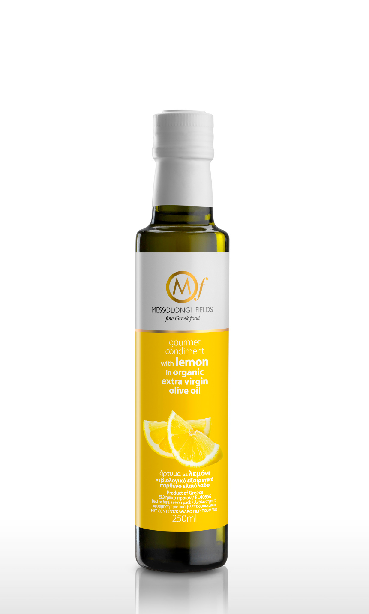 Messolongi Gourmet Zitronen Olivenöl, 250 ml