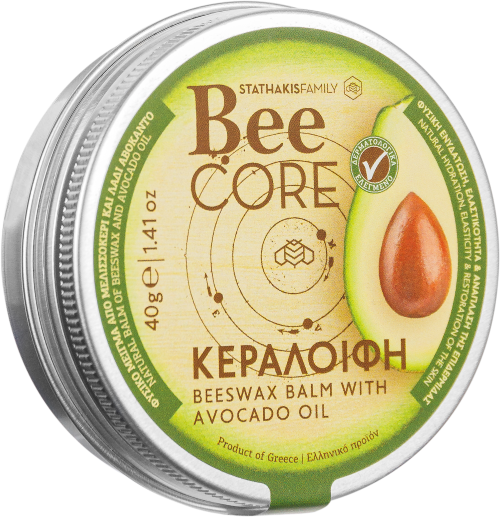 "Stathakis Family"  Bee Core Keralifi Wachssalbe mit Avocadoöl, 40 g