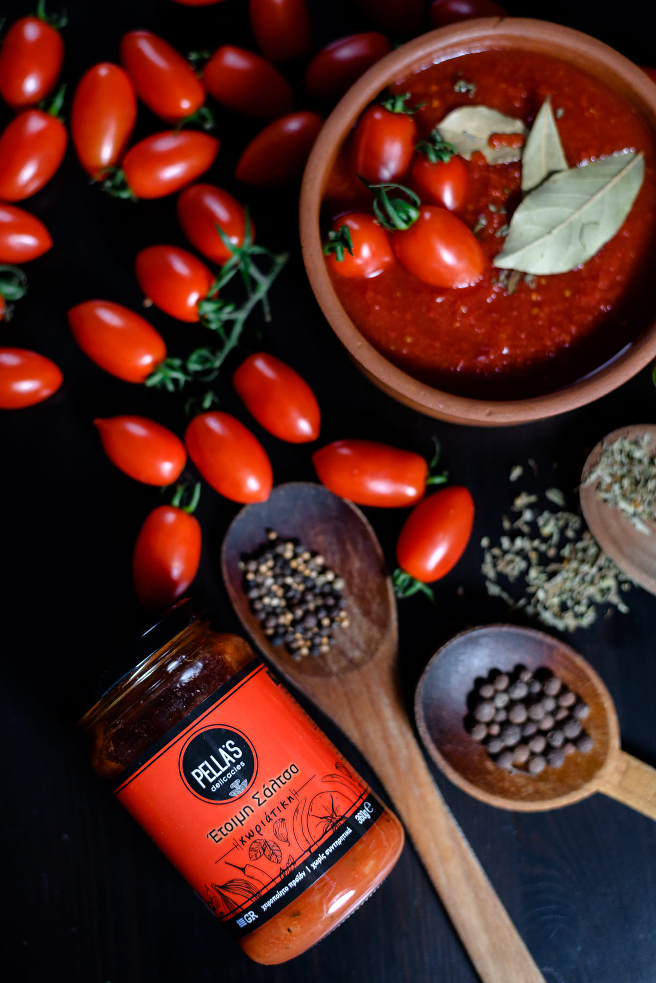 "Pella´s" Traditionale Tomaten Sauce, ready-to-serve, 360 g
