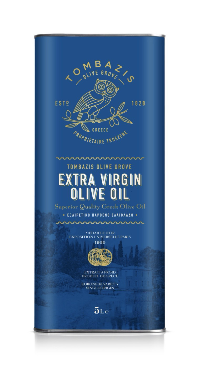 Tombazis Premium Olivenöl Frühe Ernte – Set (500 ml & 5 Liter)