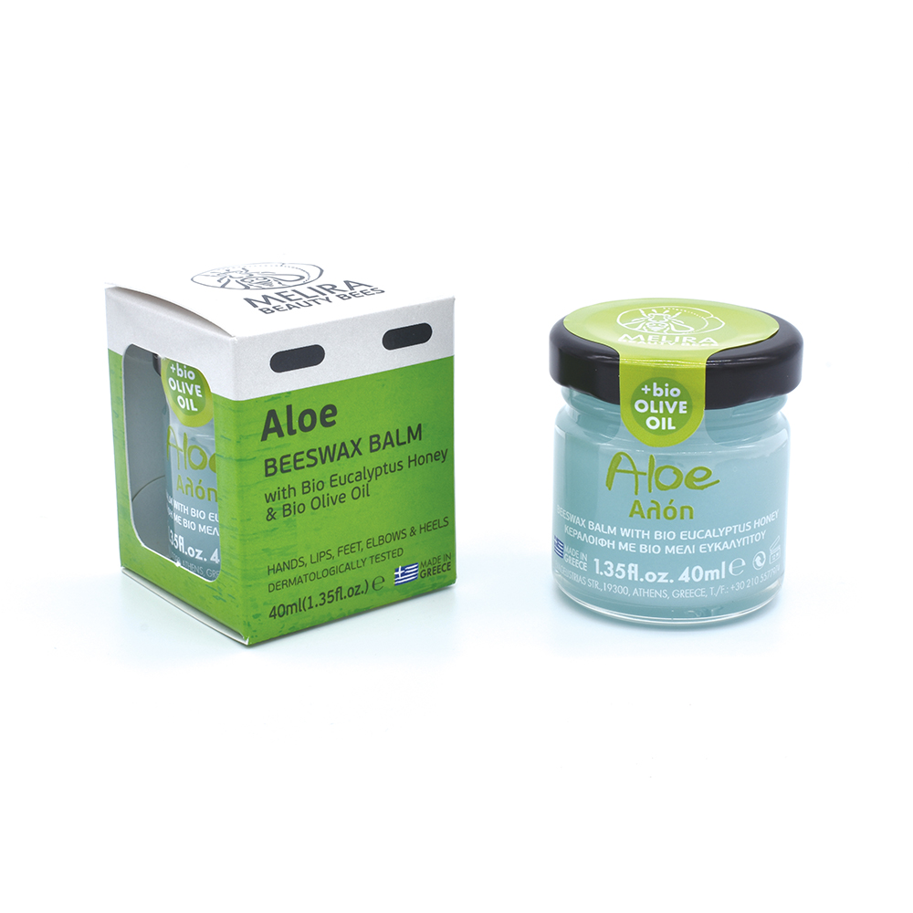 "Melira" Bienenwachssalbe Aloe mit Bio Eukalyptus Honig & Bio Olivenöl, 40 ml