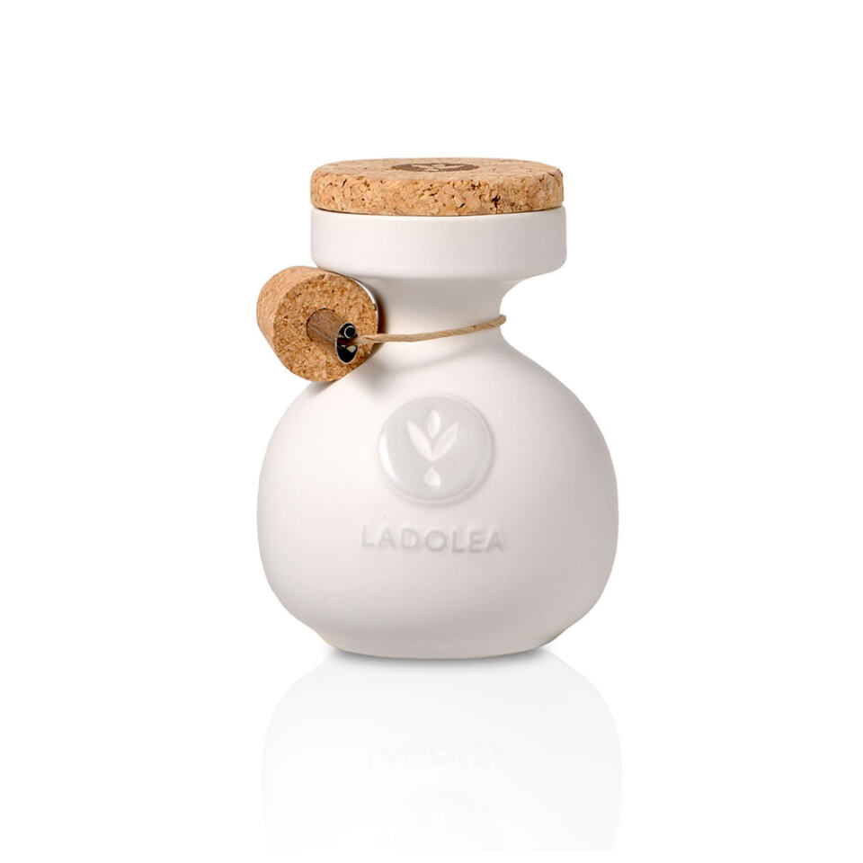 Ladolea Premium Bio Olivenöl delikate Patrinia Ernte 24/25, Keramik 200ml