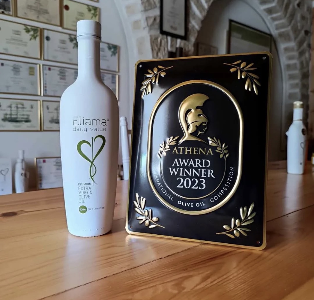 Ellis-Farm Eliama Premium Olivenöl Kreta-Reich an Polyphenolen Ernte 24/25, 500 ml