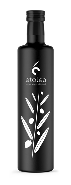 Etolea Black Premium Olivenöl Frühe Ernte 22/23 MDH 6/24, 500 ml