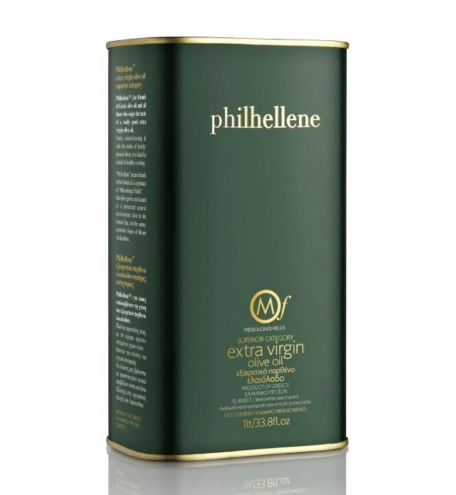 Messolongi Philhellene Premium Olivenöl Koutsourelia/Koroneiki – Set (500 ml & 1 Liter)