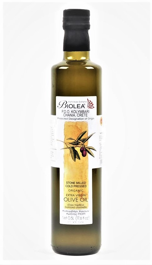 Biolea Bio Premium Olivenöl aus Kreta Ernte 24/25 steingemahlen, 500 ml