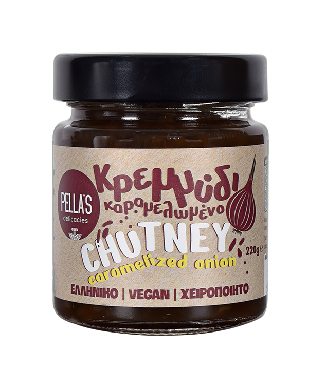 "Pella´s" Chutney aus karamellisierten Zwiebeln, 220 g