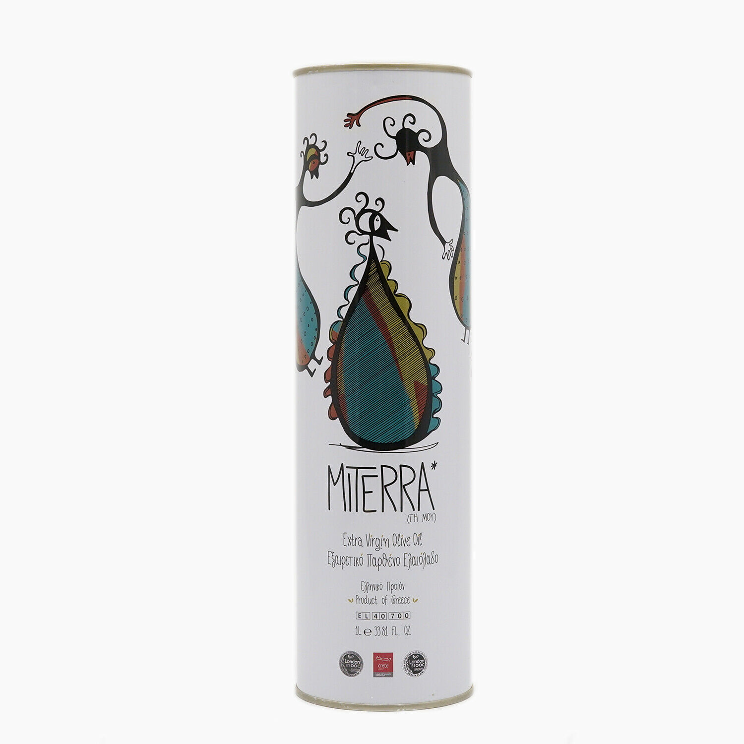 "Miterra" Premium Olivenöl aus Kreta Ernte 24/25, 1 Liter Dose