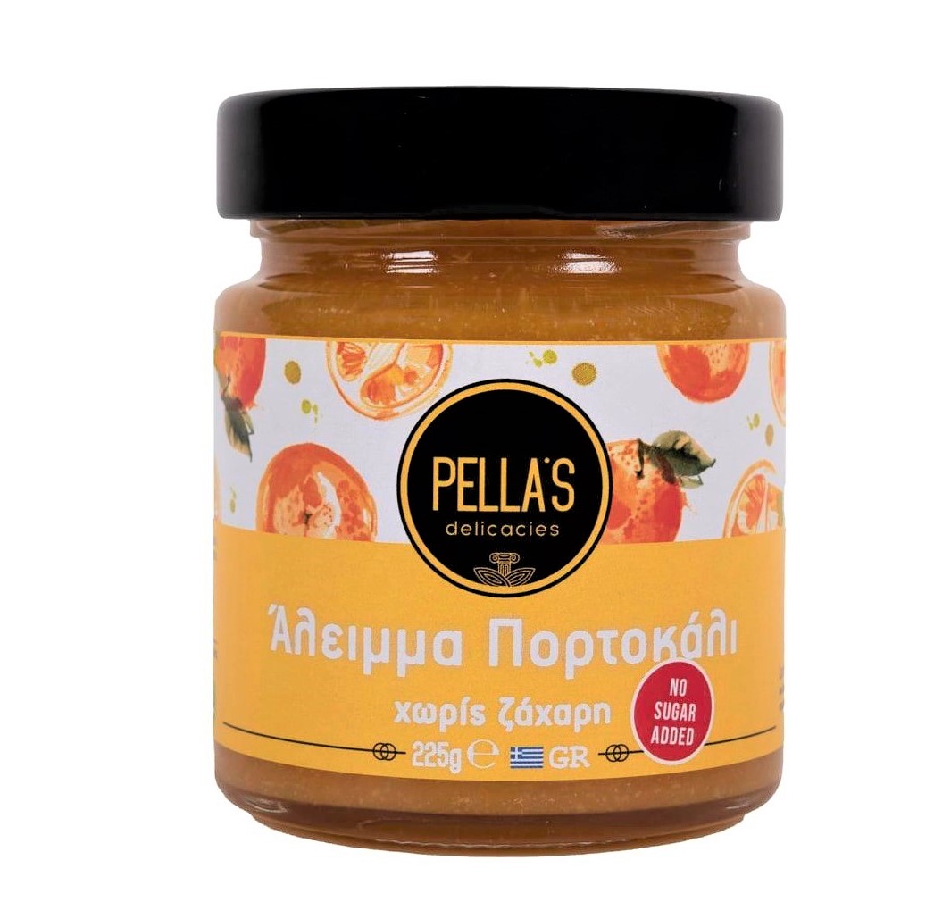"Pella`s" Orangen Aufstrich ohne Zucker, 225 g