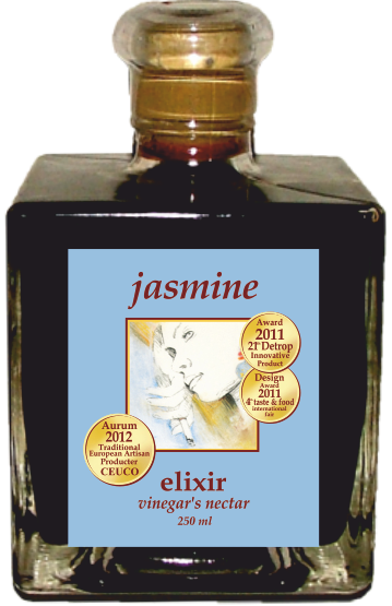 Essig-Elixir «Jasmine» Familie Vaimakis-stapelbar, 100 ml