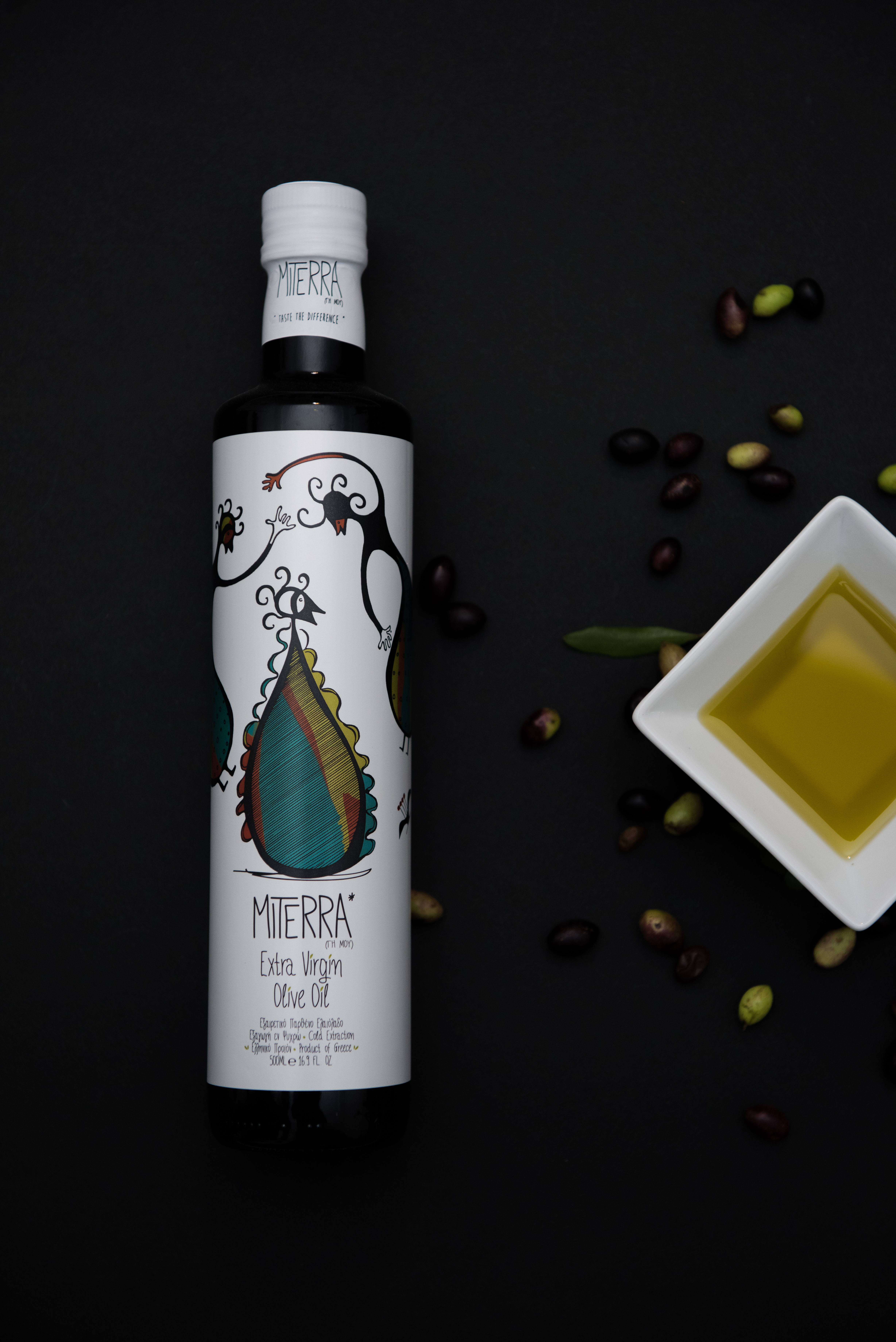 "Miterra" Premium Olivenöl aus Kreta Neue Ernte 2024/25, 500 ml