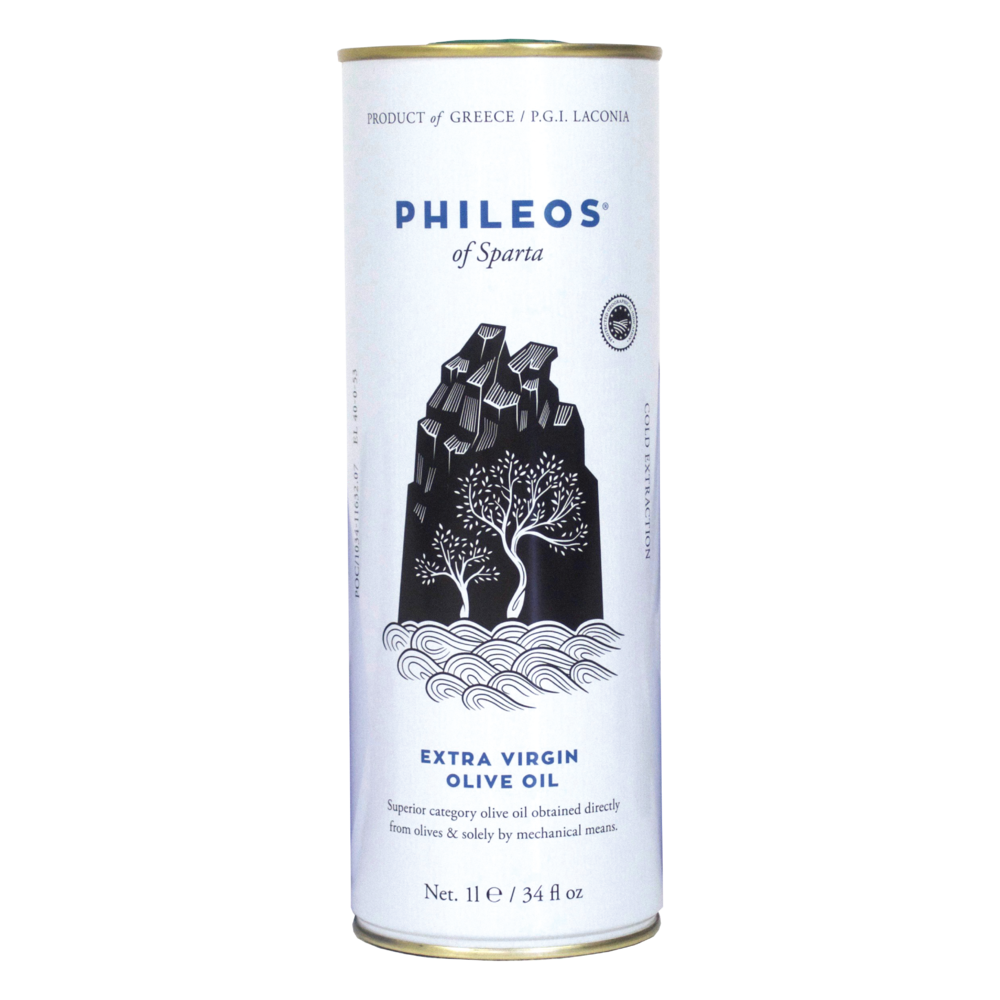 Phileos Premium Olivenöl aus Sparta Ernte 2023/24, 1 Liter Dose