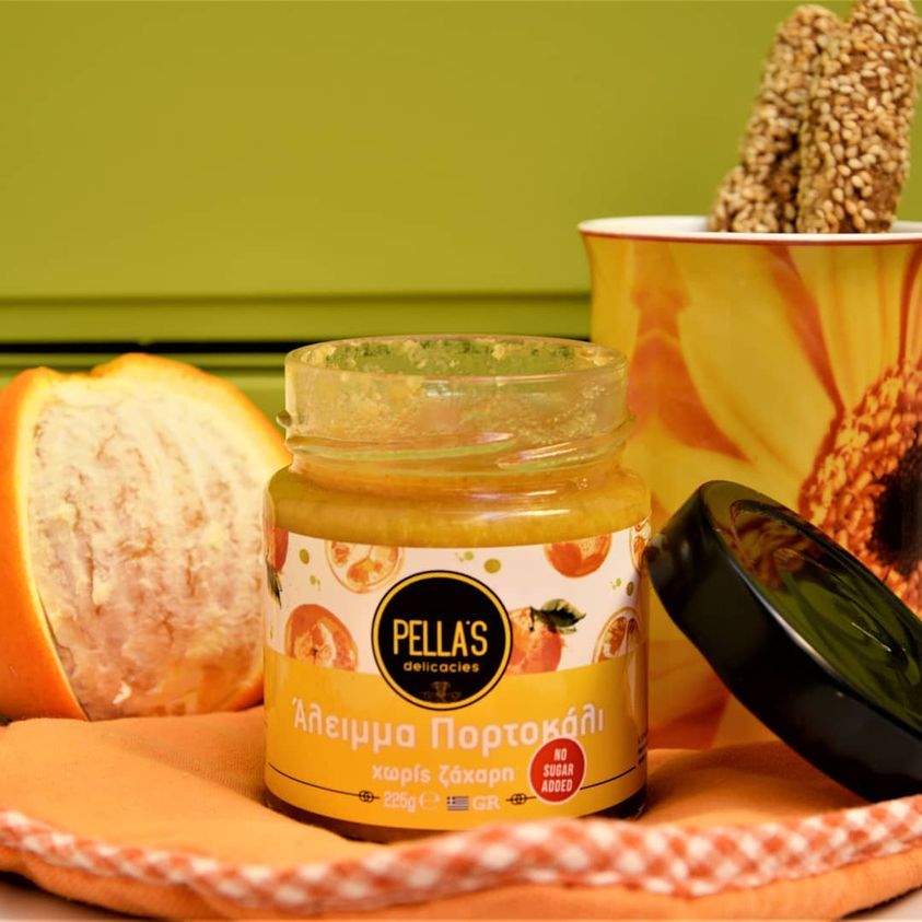 "Pella`s" Orangen Aufstrich ohne Zucker, 225 g