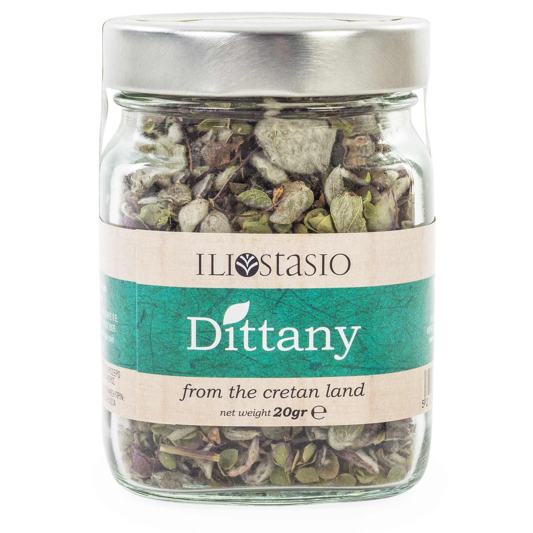 Kretischer Bergtee Diktamo "Iliostasio", 20 g Glas