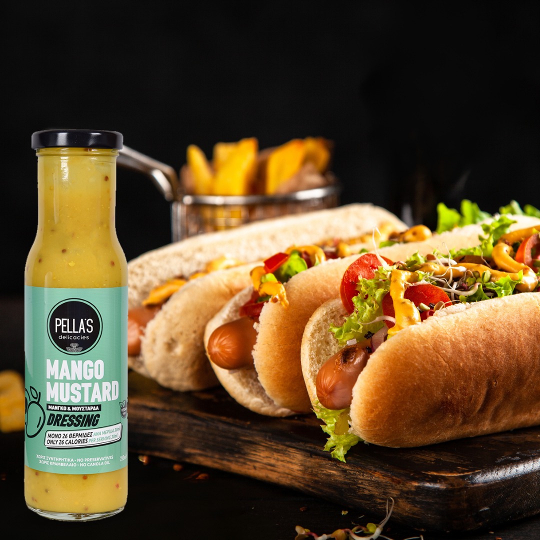 "Pella´s" Senfdressing mit Mango, 250 g