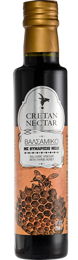 Cretan Nectar Balsamico Essig mit Thymianhonig, 250 ml