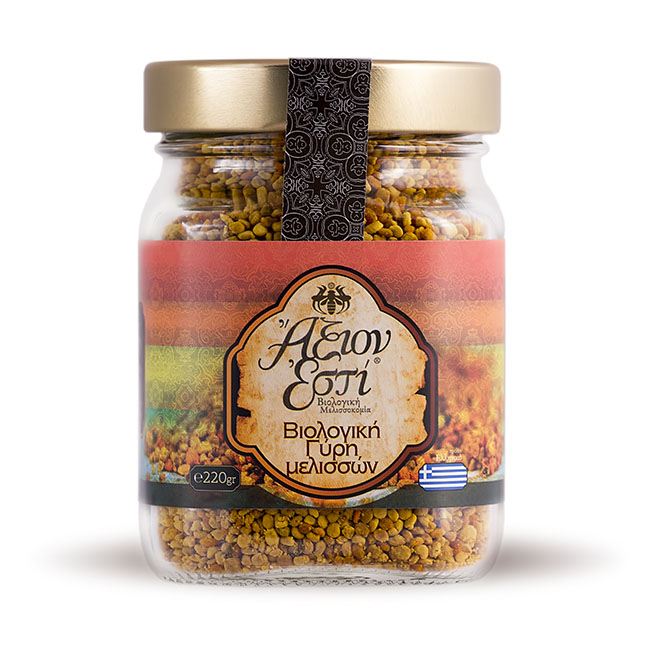 Frische Bio Blütenpollen aus Arcadien, 220 g