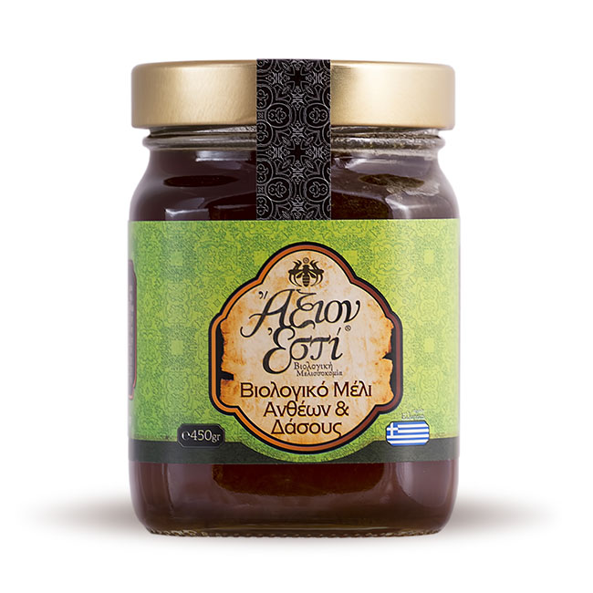 "Axion Esti“  BIO Wald und Blütenhonig, 450 g