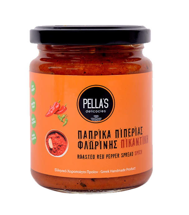 "Pella´s" Pikanter Paprika Aufstrich Florinis, 260 g