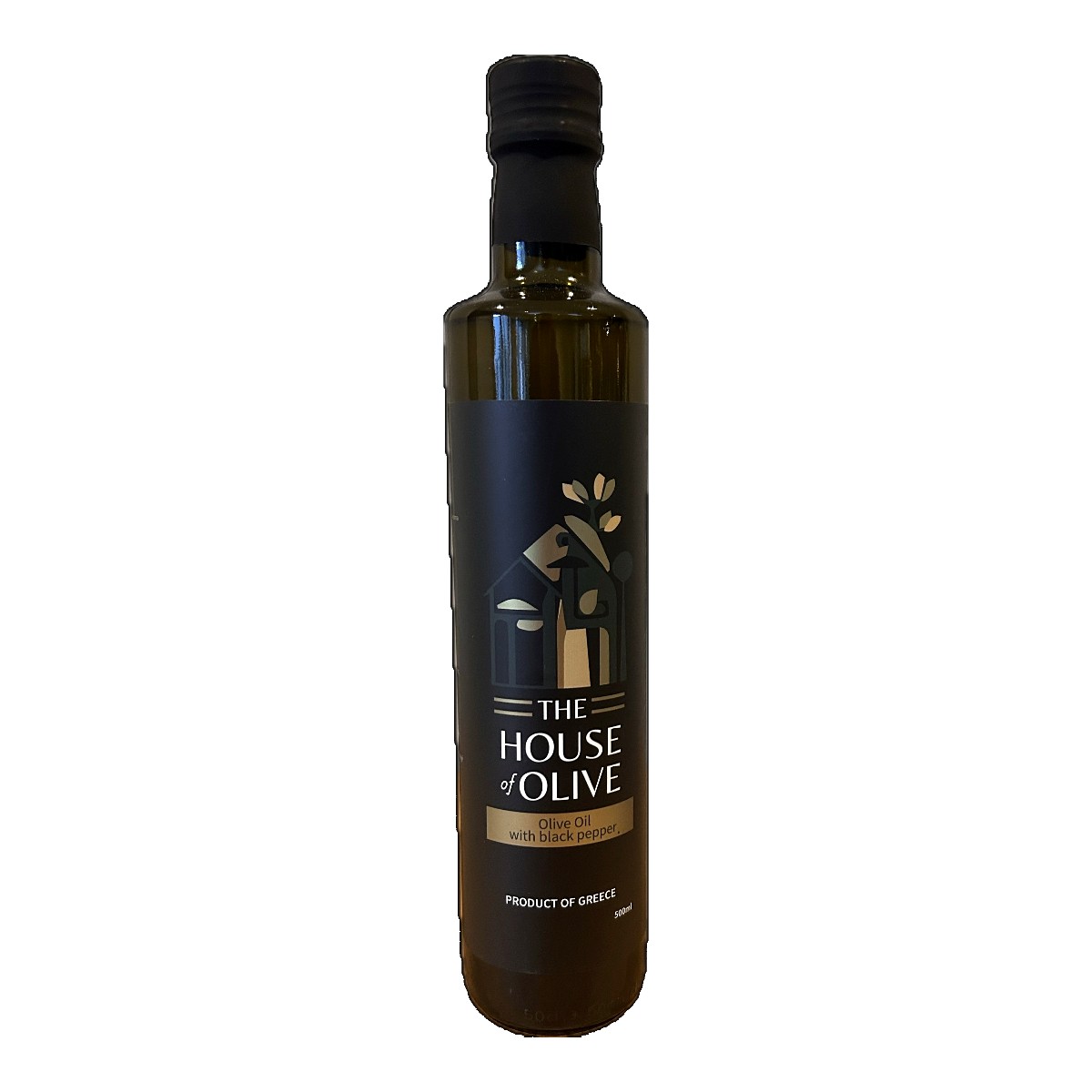 the house of olive olivenoel manaki schwarzer pfeffer 500 ml
