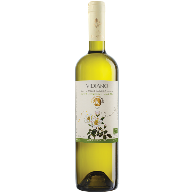 2020 Domaine Paterianakis Vidiano Bio Weisswein, 0,75 L