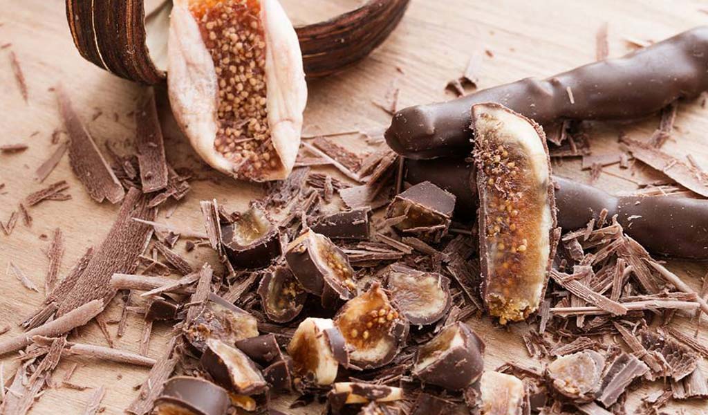 "Sykofagos" Feigenpralinen mit Milchschokolade, 250 g