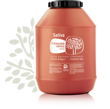 "Sativa" Kalamata Oliven ohne Stein, 5 Kg